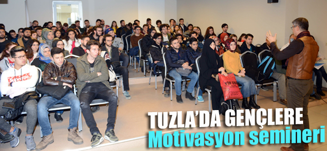 Tuzla'da gençlere anlamlı seminer!