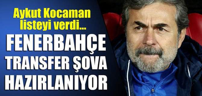 Fenerbahçe transfer şova hazırlanıyor!