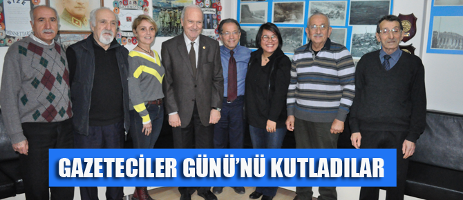 Gaziler Gazeteciler Günü'nü kutladı