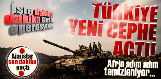 Afrin'e huzur koridoru açılıyor!