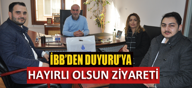 Büyükşehir Belediyesi'nden Duyuru Gazetesi'ne ziyaret