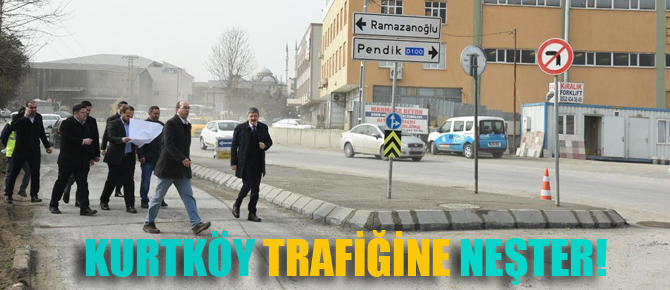 Kurtköy trafiğine yeni düzenleme