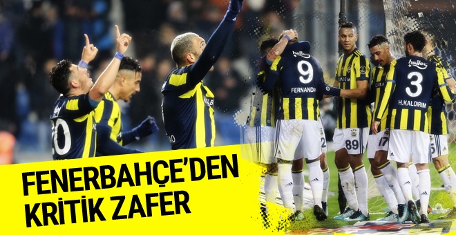 Fenerbahçe'den müthiş zafer: 2-0