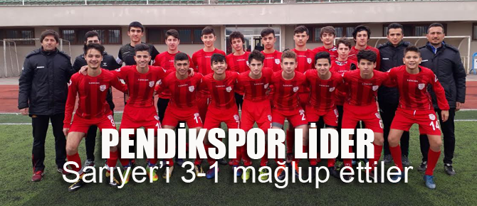 Lider Pendikspor Sarıyer'e acımadı: 3-1