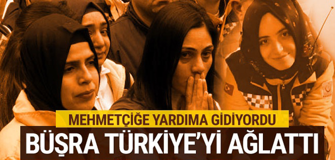 Türkiye Büşra'sına ağlıyor Mehmetçik için... Son yolculuğuna uğurlandı
