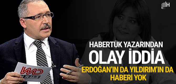 'Selvi'nin bahsettiği anketten Erdoğan ve Yıldırım'ın haberi yok'