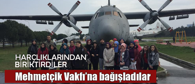 İmam Hatip öğrencilerinden anlamlı bağış