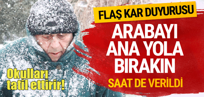 Ankara - İstanbul hava tahmini! Profesör açıkladı kar saat...