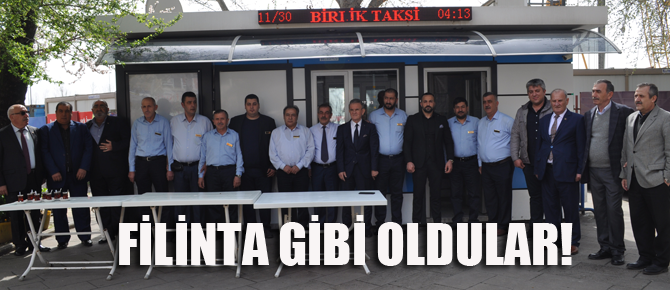 Pendik'in ilk taksi durağı; Bundan sonra tek tip