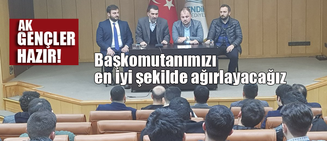 Cumhurbaşkanını bekliyorlar