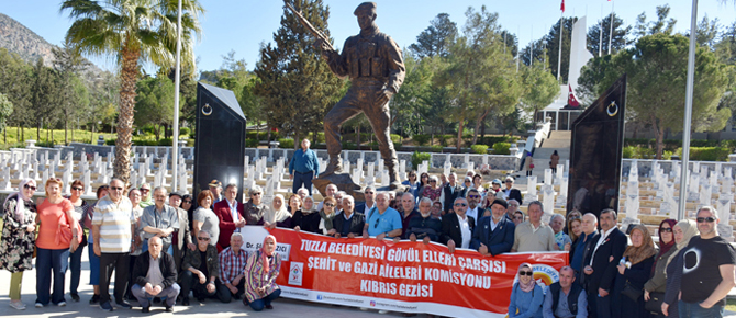 44 yıl önce savaştıkları topraklara gittiler!