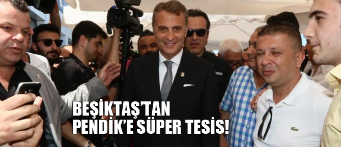 Beşiktaş'tan Pendik'e süper tesis!