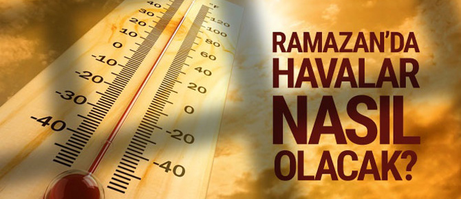Ramazan'da hava durumu nasıl olacak? Uyarı geldi...