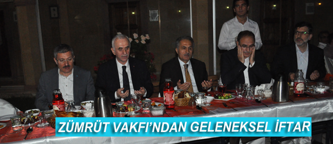 Zümrüt Vakfı'ndan Geleneksel İftar