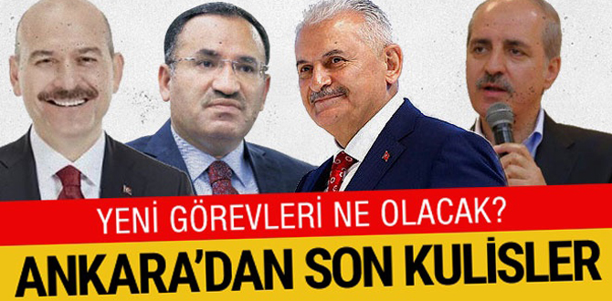 Yıldırım, Bozdağ, Soylu ve Kurtulmuş bakan olacak mı?