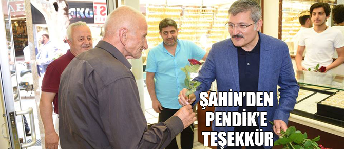 Şahin ve Kabil'den Pendiklilere teşekkür