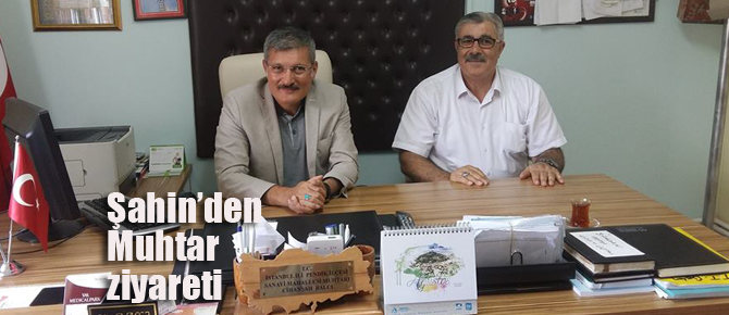 Şahin'den Sanayi Mahallesi'ne teşekkür ziyareti