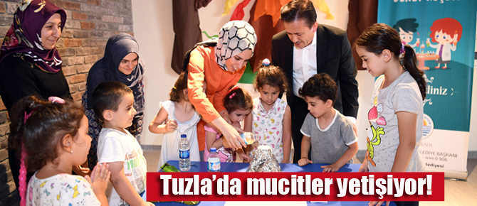 Tuzla'da mucitler yetişiyor!