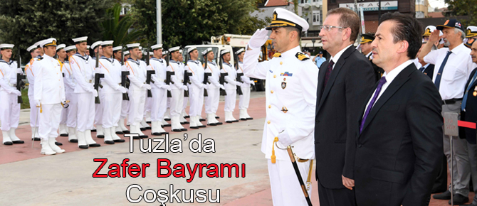 Tuzla'da 30 Ağustos Zafer Bayramı Coşkusu