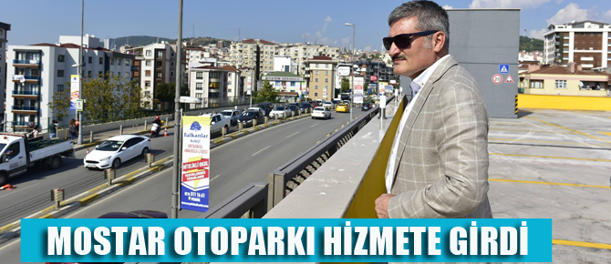 Mostar Otoparkı hizmete girdi