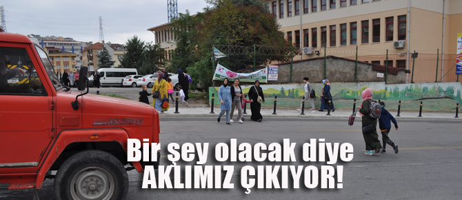 Yetkilileri uyarıyoruz; Acil önlem alınmalı..