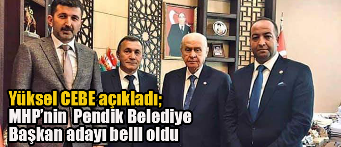 İşte MHP'nin belediye başkan adayı