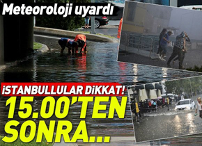 Meteoroloji'den İstanbul için son dakika  uyarısı!