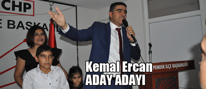 Eski İlçe Başkanı Kemal Ercan CHP'den aday adayı