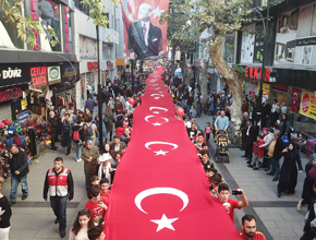 Pendikliler Ay Yıldızlı Bayrağın Altında Toplandı