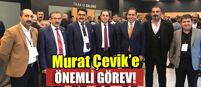 Murat Çevik'e önemli görev!