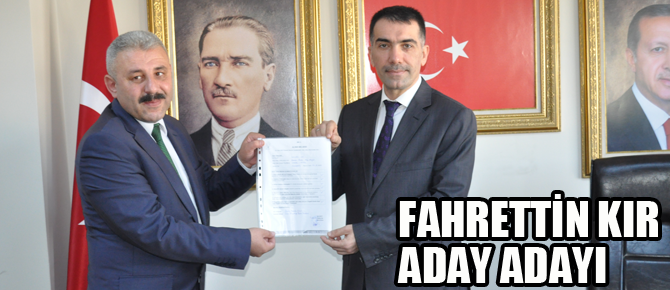 Fahrettin Kır Belediye Başkan Aday Adayı