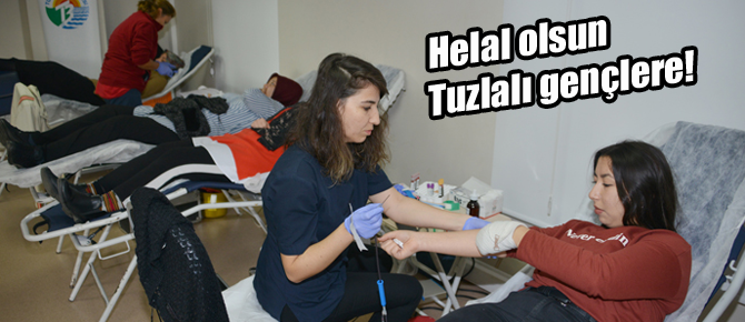 Tuzla'dan Türk Kızılayı’na 132 Ünite Kan