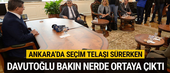 AK Parti seçime kilitlenirken Ahmet Davutoğlu bakın nerede ortaya çıktı!