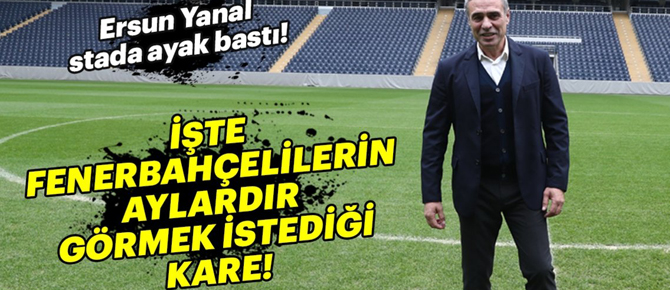 Ersun Yanal, Kadıköy'e ayak bastı!