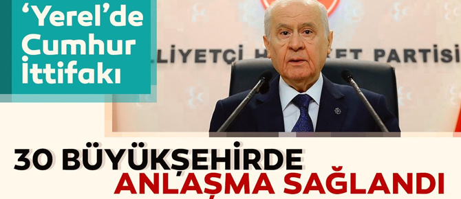 MHP lideri Bahçeli'den gündeme ilişkin flaş açıklamalar