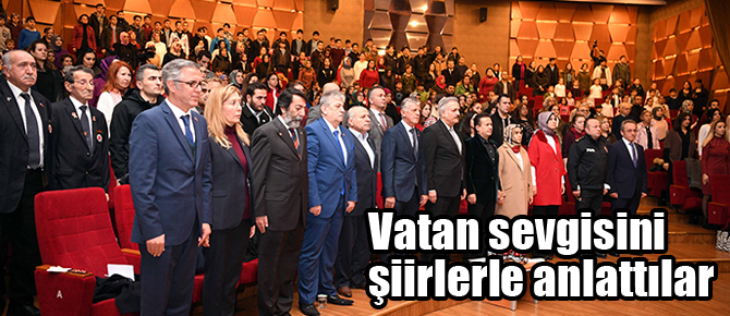 Anadolu ve Vatan Sevgisini Şiirlerle ifade ettiler