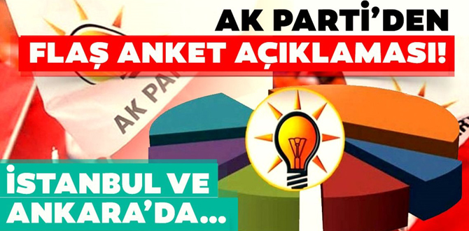 AK Parti'den seçim anketleriyle ilgili açıklama: İstanbul ve Ankara'da...
