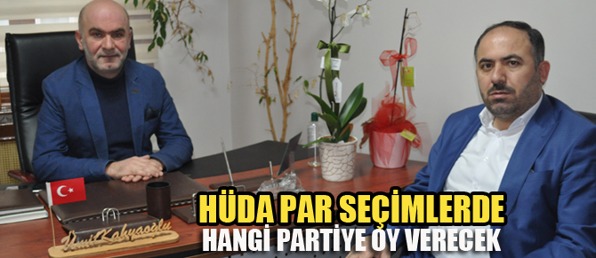 Hür Dava Partisi Yerel seçimlerde kime oy verecek