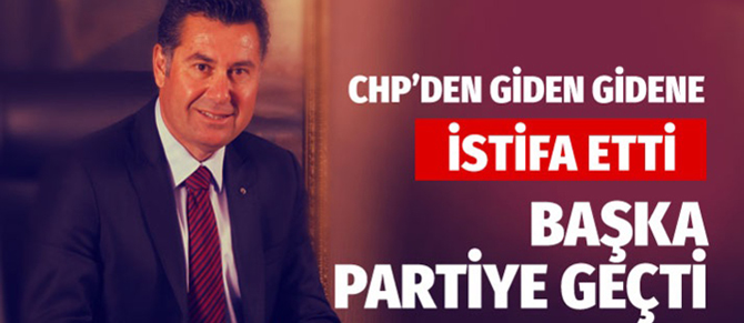 CHP'den istifa etti o partiden aday olacak!