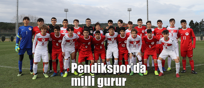 Pendikspor'dan milli takıma 6 futbolcu