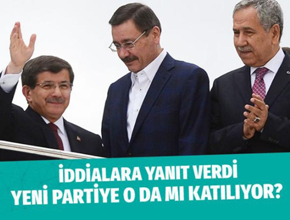 Ahmet Davutoğlu'nun partisine mi katılıyor?