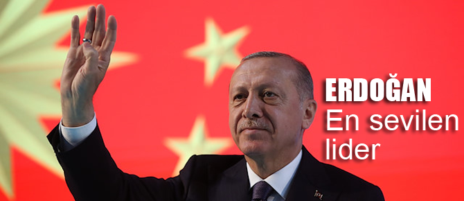 En sevilen dünya lideri; Erdoğan