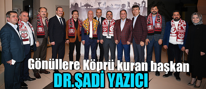 Kastamonulular'dan Şadi Yazıcı'ya tam destek!