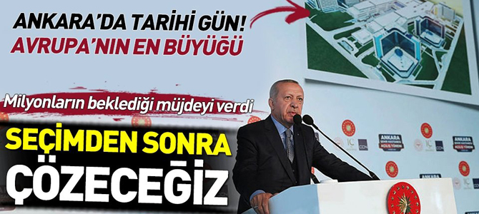 Başkan Erdoğan'dan 3600 ek gösterge müjdesi