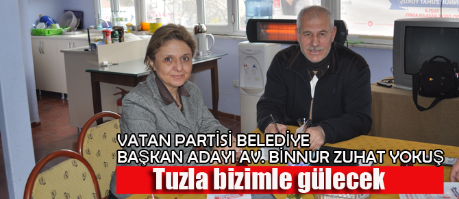 Tuzla'yı Tuzlalılarla birlikte yöneteceğiz