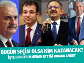 İstanbul, Ankara ve İzmir son anket sonuçları