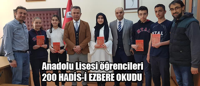 200 Hadis-i ezbere okudular