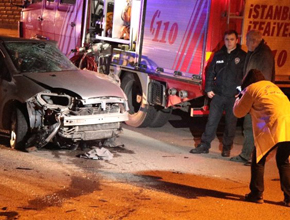 Pendik'te feci trafik kazası: 2 Ölü