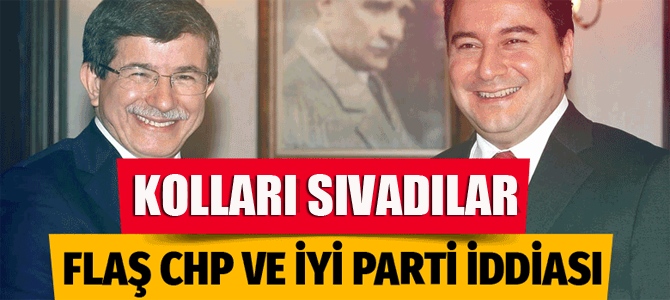 Ahmet Davutoğlu ile Ali Babacan yeni parti için kolları sıvadı!