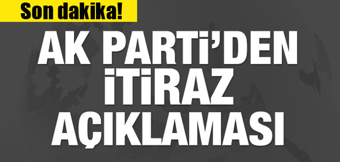 AK Parti'den sondakika İstanbul açıklaması!